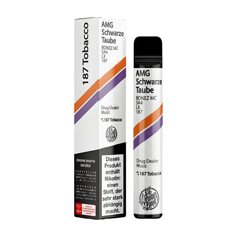 187 VapeStick AMG Schwarze Taube 20mg