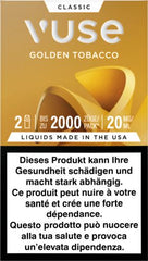 Vuse Pod Golden Tabacco Duo 20mg