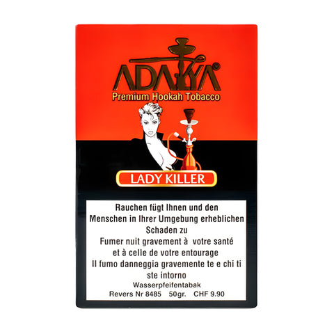 Tabac Adalya Lady Killer - 10 paquets de 50 g