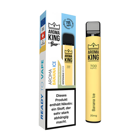 Aroma King Bar Banane Glacée 700Bouffées 20mg