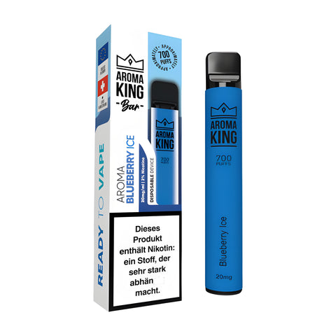 Aroma King Bar Myrtille Glacée 700 puffs 20mg