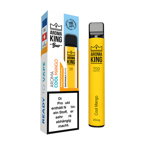 Aroma King Bar Cool Mango 700 bouffées 20 mg