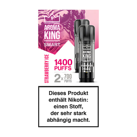 Aroma King SMART 2 Pods Fraise Glacée 20mg
