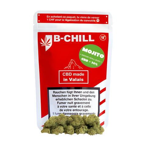 B-Chill Mojito CBD Indoor Petites Fleurs 10g