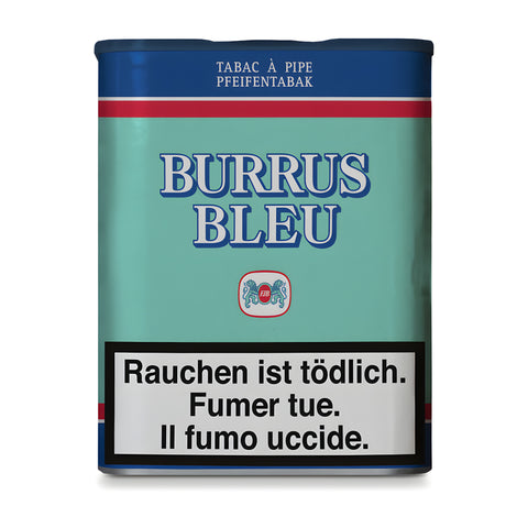 Tabac à pipe Burrus Bleu, boîte de 200 g