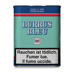 Tabac à pipe Burrus Bleu, boîte de 200 g
