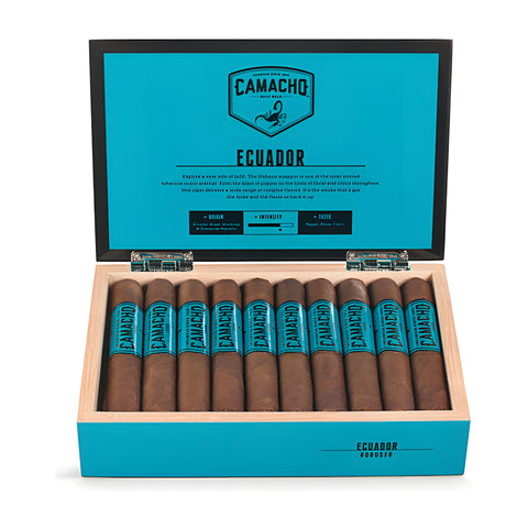 Boîte de 20 cigares Camacho Ecuador Robusto