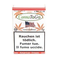 CannaToGo Fleurs de chanvre American Dream - 1 g
