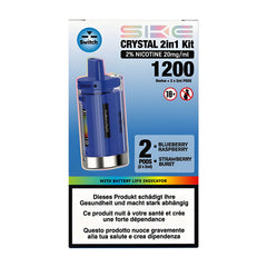 Crystal 2in1 Purple Edition Banana Blueberry / Strawberry PODS 2% Nikotin