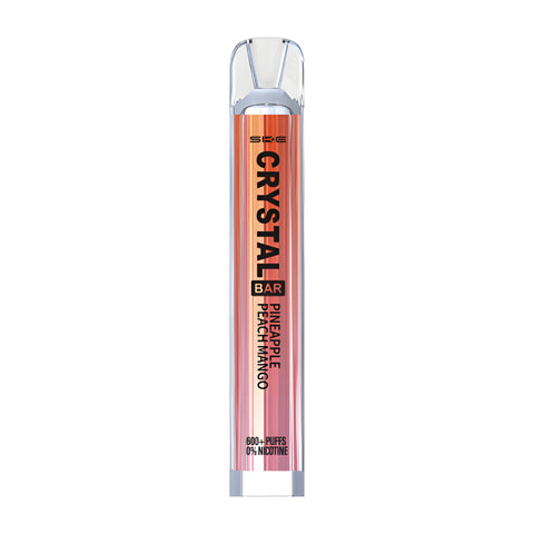 Crystal On the Go Pinea. Pêche Mangue 0 % nicotine