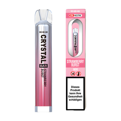 Crystal On the Go Strawberry Burst 0 % nicotine
