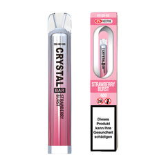 Crystal On the Go Strawberry Burst 0 % nicotine