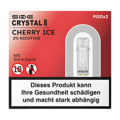 Crystal Plus Cherry Ice 2 % nicotine, 2 x 2 ml E-Pod