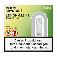 Crystal Plus Citron Citron Vert 2 % Nicotine 2x2 ml E-Pod