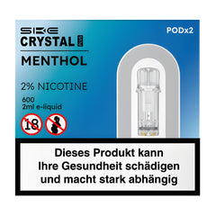 Crystal Plus Menthe 2 % nicotine 2x2 ml e-pod
