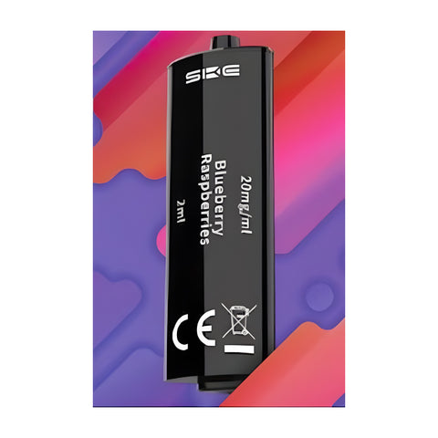 Crystal SKE Blue. Framboise. 2 ml 2 % nic.