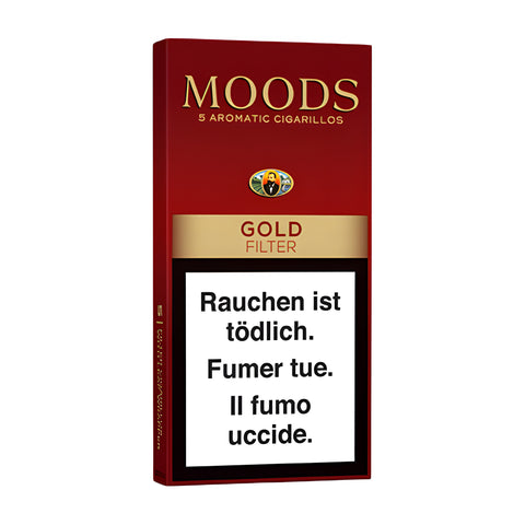 Dannemann Moods Gold Filter - 5 paquets de 10 unités
