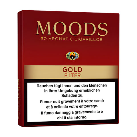 Dannemann Moods Gold Filter - 20 pièces x 5 paquets