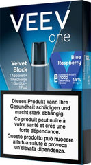 Veev One Velvet Black Rasperry Kit + Pod 1.8%