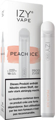 IZY Vape Peach Ice 600 Puffs 18mg Nikotin