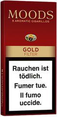 Dannemann Moods Gold Filter - 5 Stück x 10 Pack