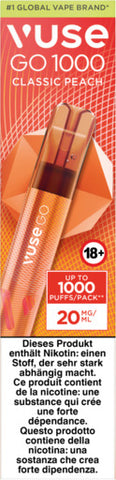 Vuse GO 1000 Classic Peach 20mg