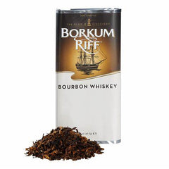 Borkum Riff Bourbon Whiskey Pfeifentabak 50 g Beutel