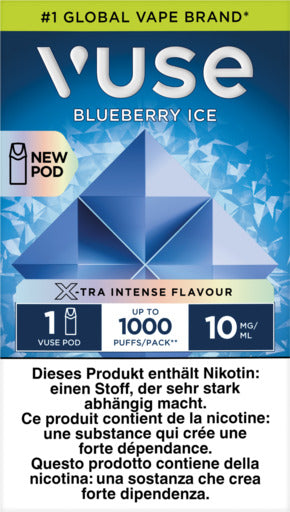 Vuse Pod Blueberry Ice Duo 10mg 1 Stck Vape online kaufen tabakino Vuse Pod Blueberry Ice Duo 10mg 1 Stck Vape online kaufen tabakino