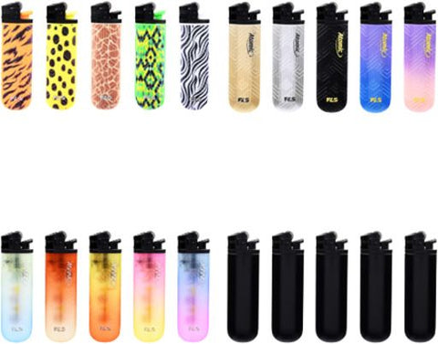 FLS by Atomic-Reibrad Feuerzeug Diverse Designs