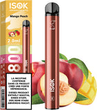 ISOK X Mango Peach 800 Puffs 20mg Nikotin