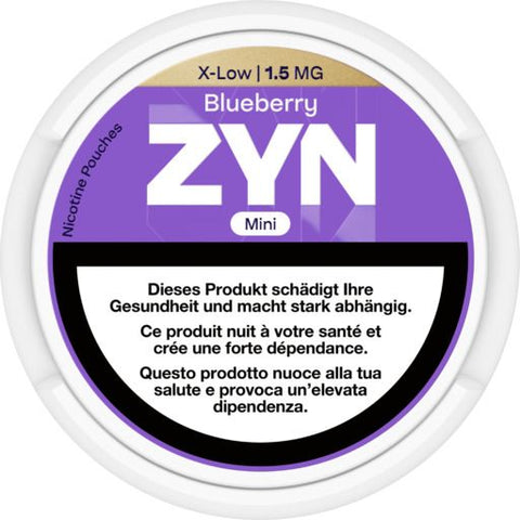Zyn Blueberry Mini X-Low 1.5mg
