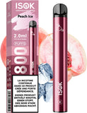 ISOK X Peach Ice 800 Puffs 20mg