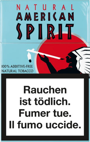 Natural American Spirit Blau