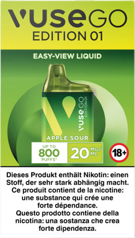 Vuse GO ED. 01 Apple Sour 20mg