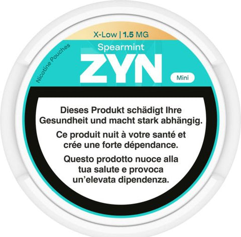 Zyn Spearmint Mini X-Low 1.5mg