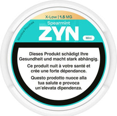 Zyn Spearmint Mini X-Low 1.5mg