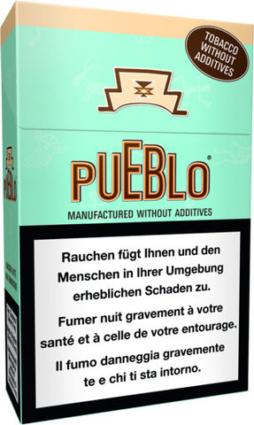 Pueblo Zigarette Blau