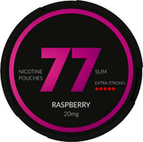 77 Nicotine Pouches Raspberry Tin