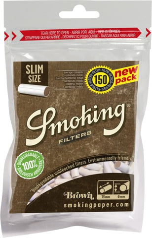 Smoking Slim Bio Filter Brown