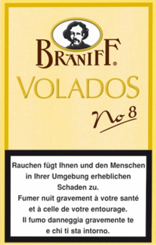 Braniff Volados No 8 - 5 Stück x 5 Pack