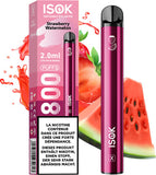 ISOK X Strawberry Watermelon 800 Puffs 20mg