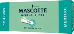 Mascotte Menthol Zigarettenhülsen