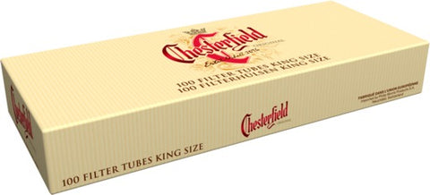 Chesterfield Filter Zigarettenhülsen