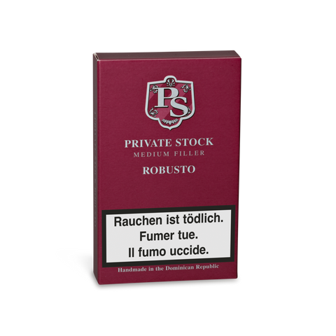 Private Stock Medium Filler Robusto Zigarre 4er Pack