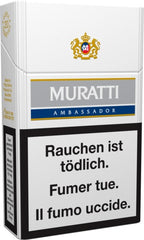 Muratti Ambassador Silber Box