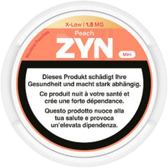 Zyn Peach Mini X-Low 1.5mg 20pce