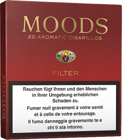 Dannemann Moods Filter - 20 Stück x 5 Pack