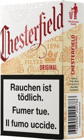 Chesterfield Festival Original Box