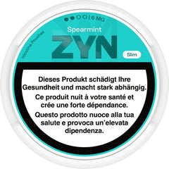 Zyn Spearmint Slim 6mg