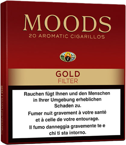 Dannemann Moods Gold Filter - 20 Stück x 5 Pack
